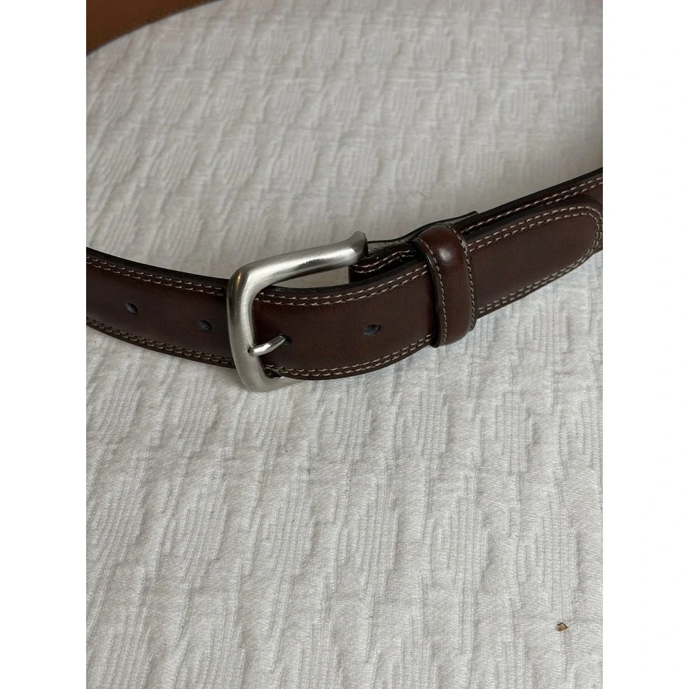 Bosca Mens Genuine Leather size 32 Redish Brown